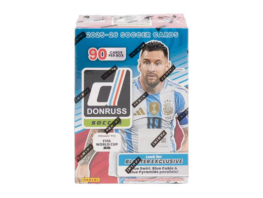 2025/26 Panini Donruss Road to FIFA World Cup Soccer Blaster Box (Blue Parallels!)