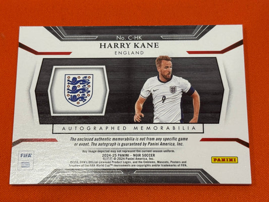 Harry Kane 2024-25 Noir Soccer #C-HK Autograph Memorabilia Gold 5/5
