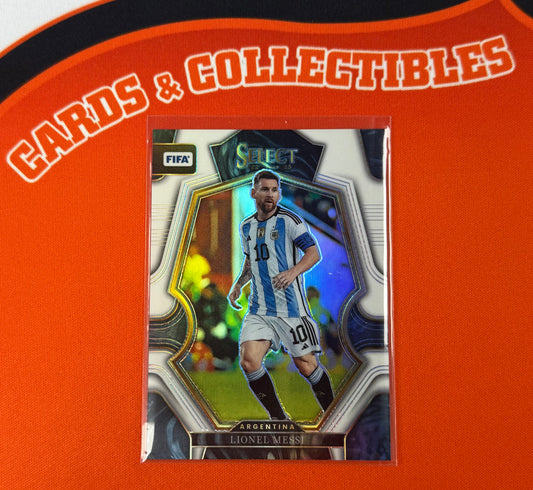 Lionel Messi 2022 Select Fifa White 5/20
