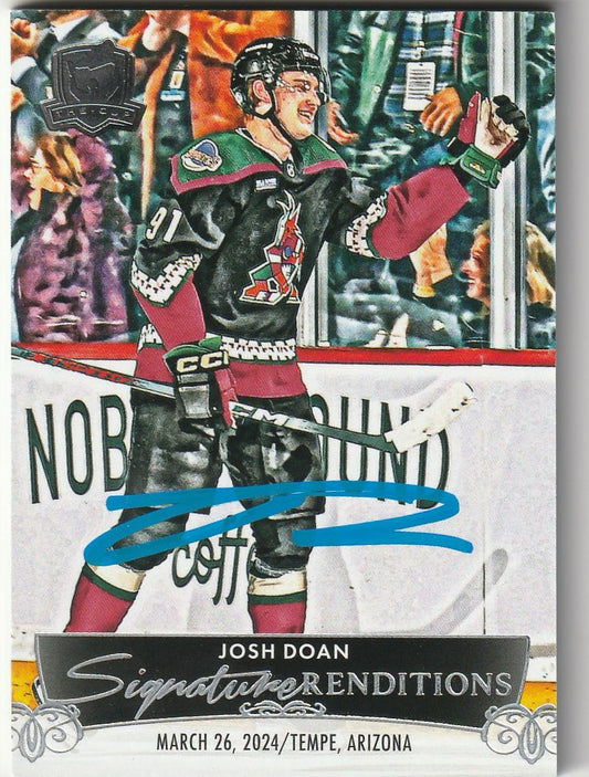 Josh Doan 2025 The Cup #SR-JD Signature Renditions #2