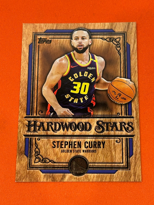 Stephen Curry 2025 Topps #HS-5 Hardwood Stars