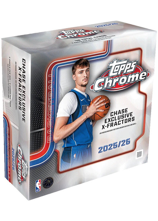 2025-26 Topps Chrome® Basketball - Mega Box