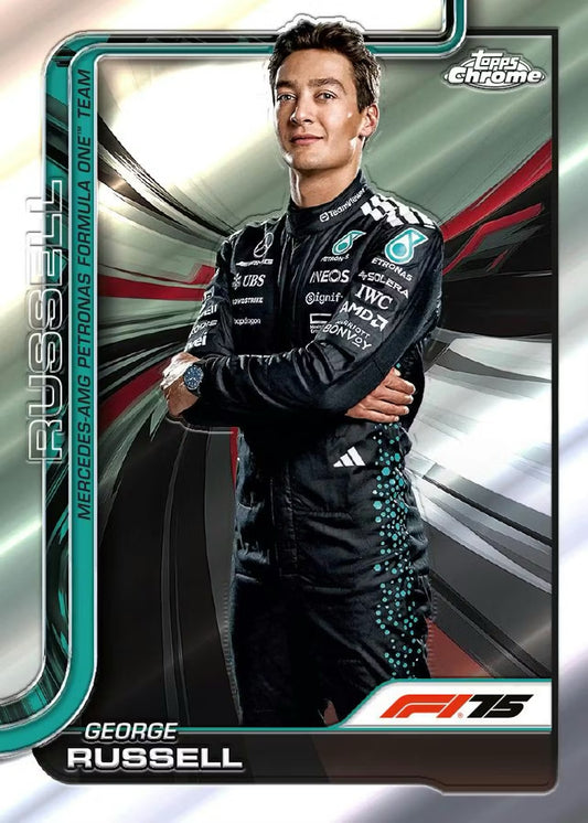 2025 Topps Chrome F1 Formula 1 Hobby Box