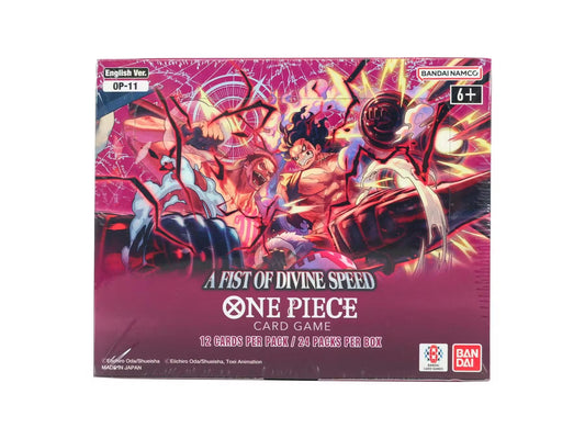 One Piece TCG: A Fist of Divine Speed (OP-11) Booster Box*12, Sealed Case