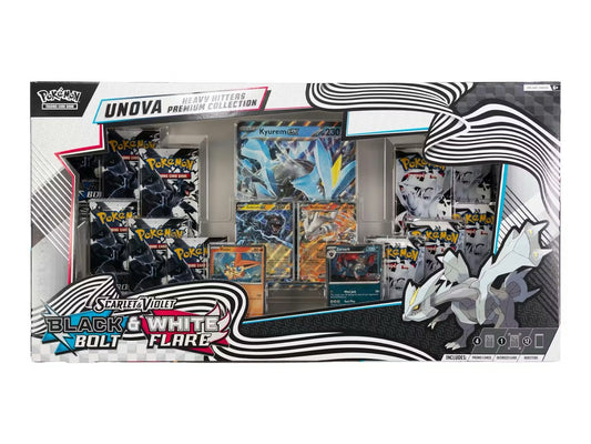 2025 Pokémon Scarlet & Violet Black Bolt & White Flare - Unova Heavy Hitters Premium Collection