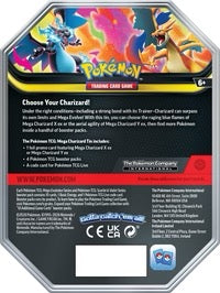 Pokemon - Mega Charizard Tin - Mega Charizard Y EX