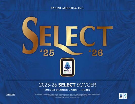 2025/26 Panini Select Serie A Soccer Hobby Box