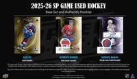 2025-26 Upper Deck SP Game Used Hockey Hobby Box