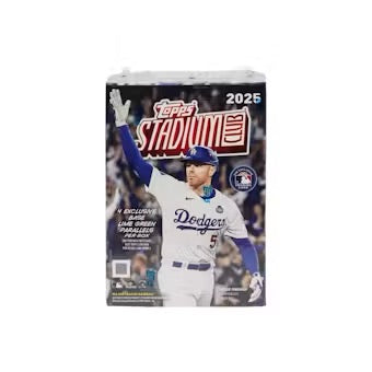 2025 Topps Stadium Club Baseball Blaster Box