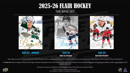 2025/26 Upper Deck Flair Hockey Hobby Box