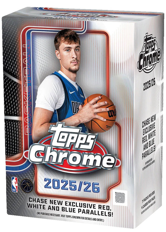 2025-26 Topps Chrome® Basketball - Value Box (Blaster Box)