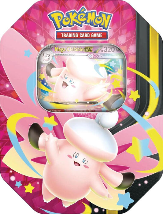 POKEMON - MEGA MOONLIT TIN - MEGA CLEFABLE EX