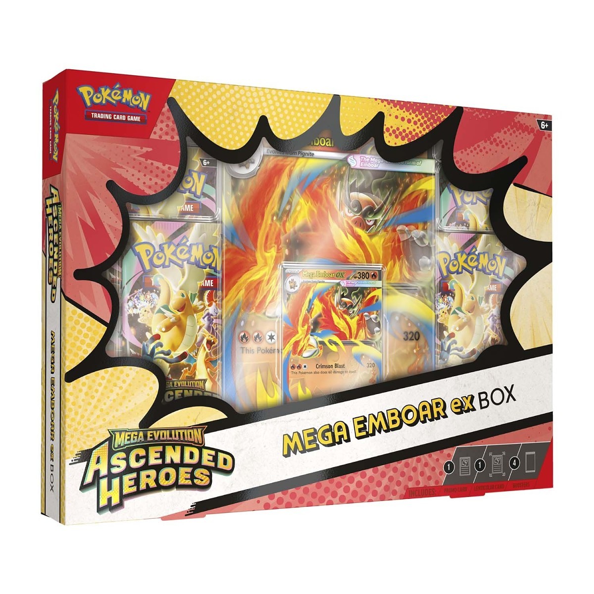 Pokémon TCG: Mega Evolution-Ascended Heroes Mega Emboar ex Box