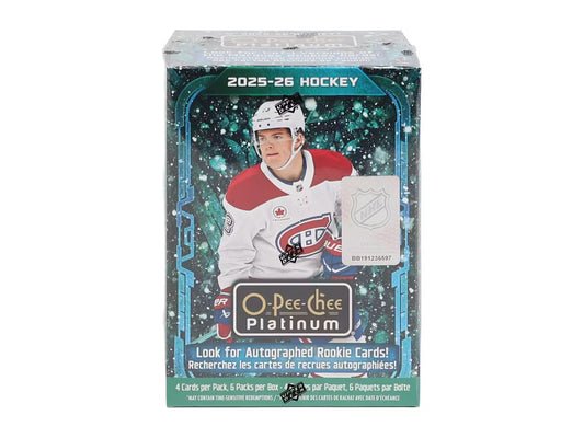 2025/26 Upper Deck O-Pee-Chee Platinum Hockey Blaster Box