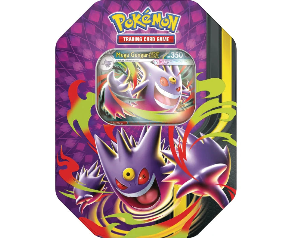 POKEMON - MEGA MOONLIT TIN - MEGA GENGAR EX