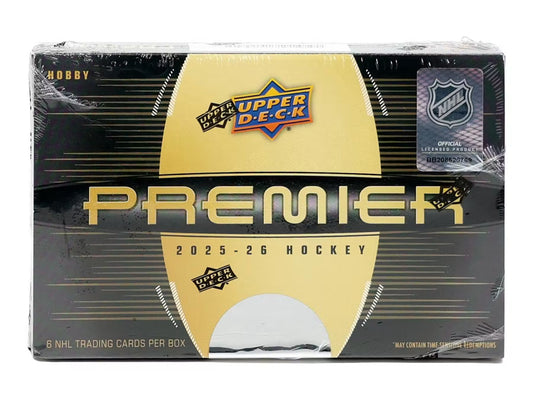 2025/26 Upper Deck Premier Hockey Hobby Box