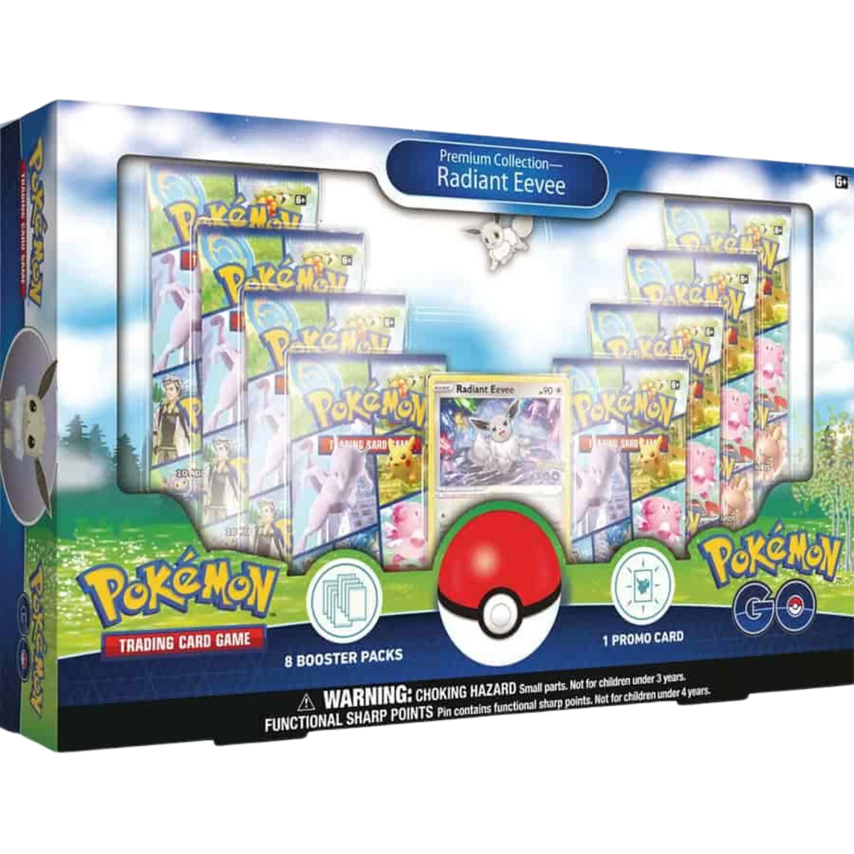 Pokemon TCG - Radiant Eevee Premium Collection (Pokemon GO)