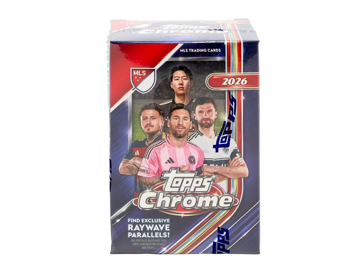 2026 Topps MLS Major League Soccer Chrome Blaster Box