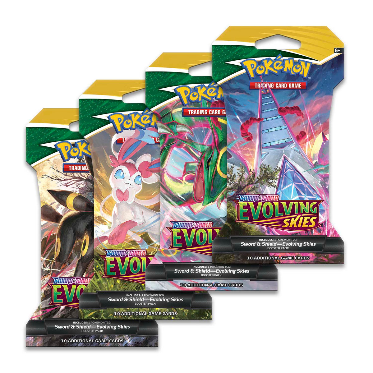 Pokémon TCG - Sword & Shield - Evolving Skies - Sleeved Booster Pack (ONE)
