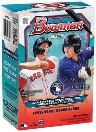 2026 Topps Baseball Bowman Value Blaster Box