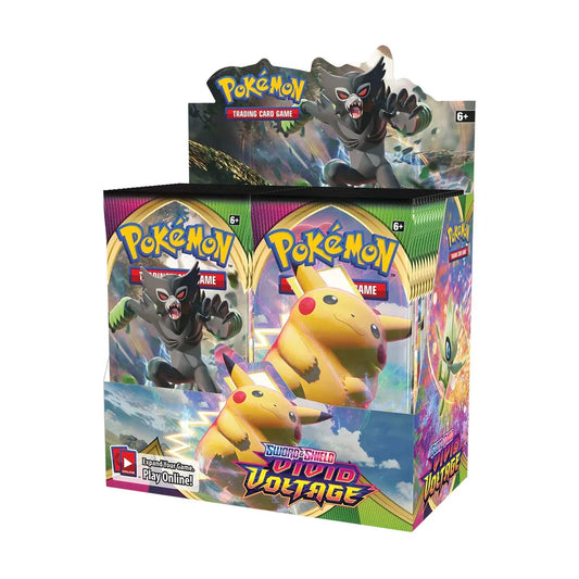 POKEMON TCG - VIVID VOLTAGE BOOSTER BOX - SWORD & SHIELD