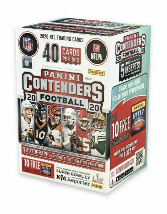 2020 PANINI CONTENDERS FOOTBALL BLASTER BOX