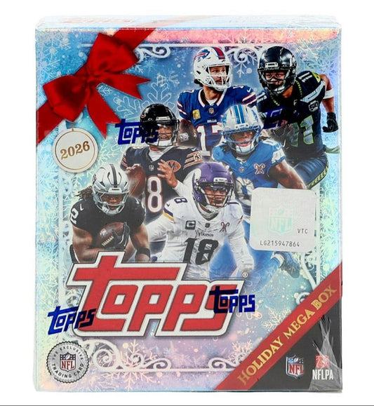 2026 Topps Football Holiday Mega Box