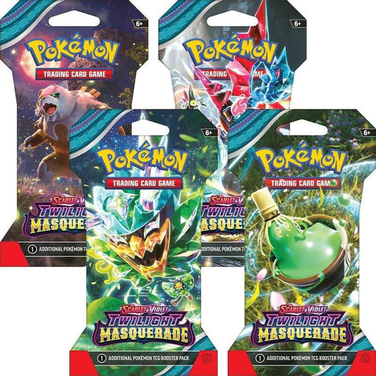 Pokemon TCG Twilight Masquerade Sleeved Booster Pack