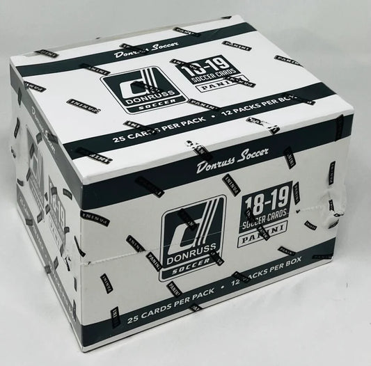 2018-19 Panini Donruss Soccer Fat Pack Cello Box