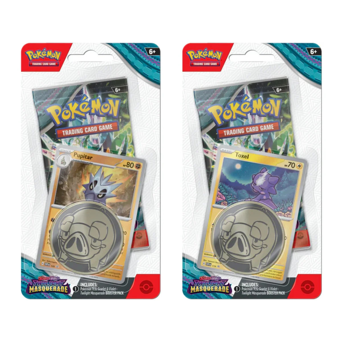 Pokemon Scarlet & Violet - Twilight Masquerade Checklane Blister Pack (ONE)