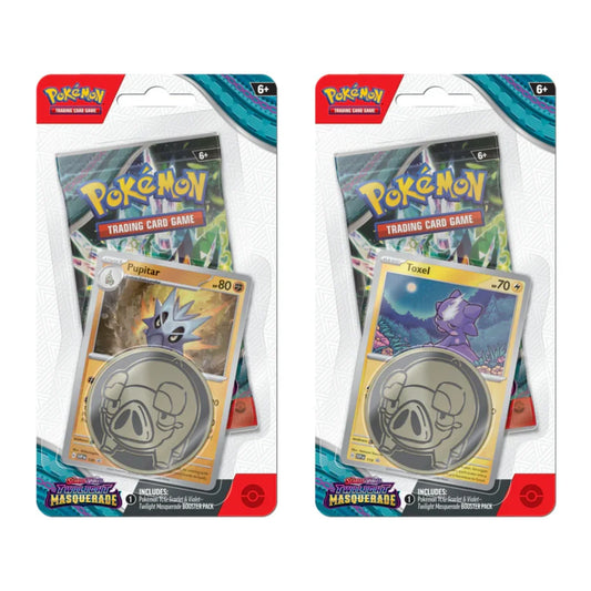 Pokemon Scarlet & Violet - Twilight Masquerade Checklane Blister Pack (ONE)
