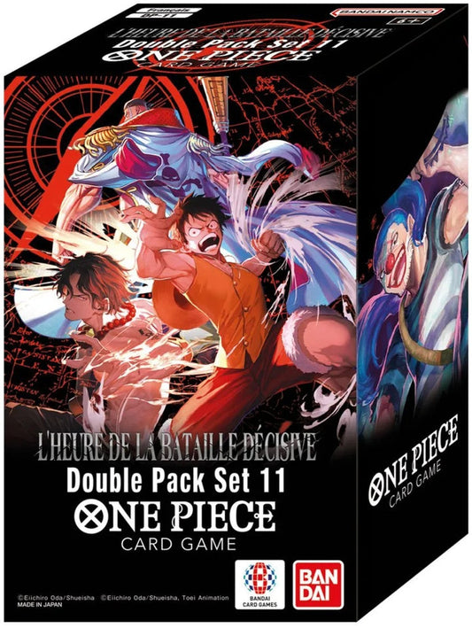 ONE PIECE CARD GAME - THE TIME OF BATTLE - DOUBLE PACK SET - VOL. 11