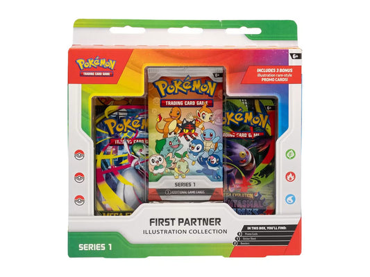 Pokemon First Partner Illustration Collection Series 1