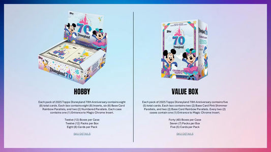 2025 Topps Disneyland 70th Anniversary Hobby Box