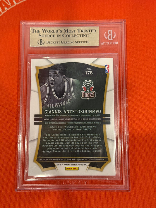 Giannis Antetokounmpo 2013 Select #178 BGS 9.5 (True Gem+)