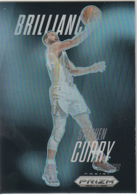 Stephen Curry 2024-25 Prizm Deca #4 Brilliance Black 1/1