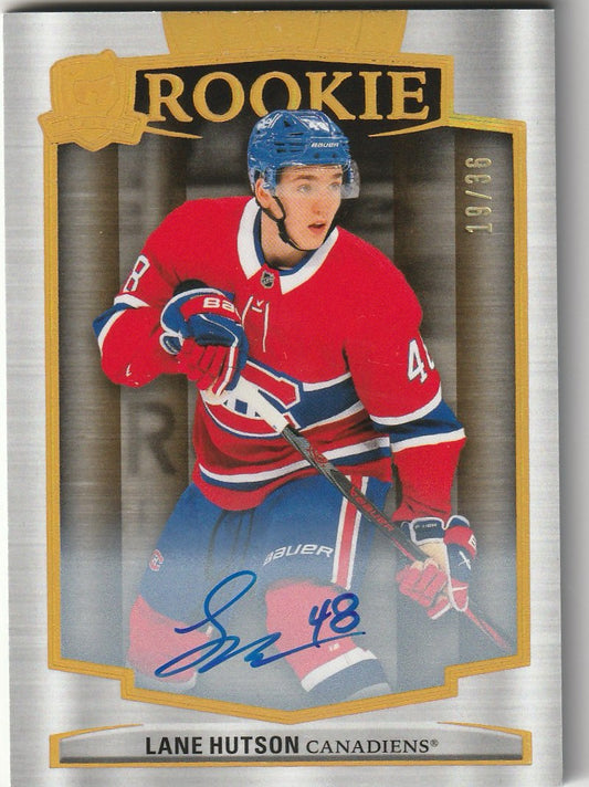 Lane Huston 2025 The Cup #149 Rookie Autographs Gold Spectrum Foil SSP 19/36