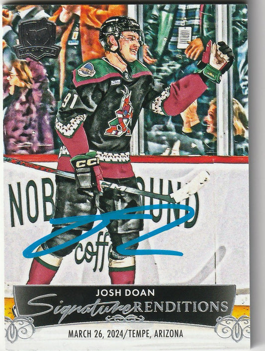 Josh Doan 2025 The Cup #SR-JD Signature Renditions