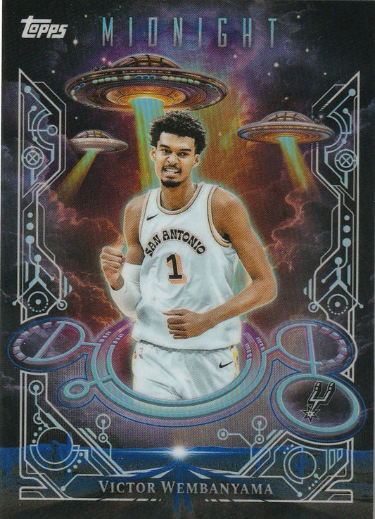 Victor Wembanyama 2025 Topps Midnight #DD-10 Daydreamers SSP