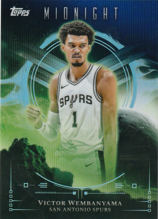 Victor Wembanyama 2025 Topps Midnight #NV-6 Night Vision Case Hit