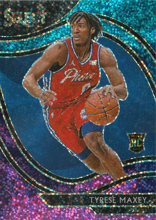 Tyrese Maxey 2021 Select #280 Courtside Cosmic Rookie