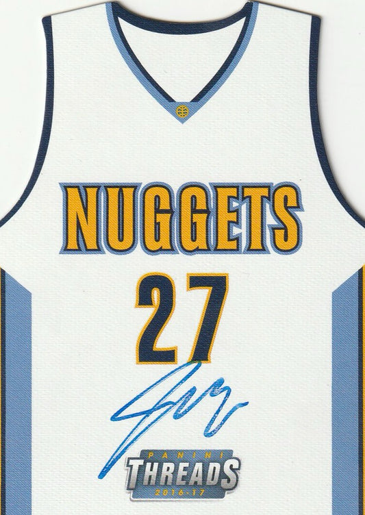 Jamal Murray 2016-17 Threads #6 Rookie Autographs 35/199 #2
