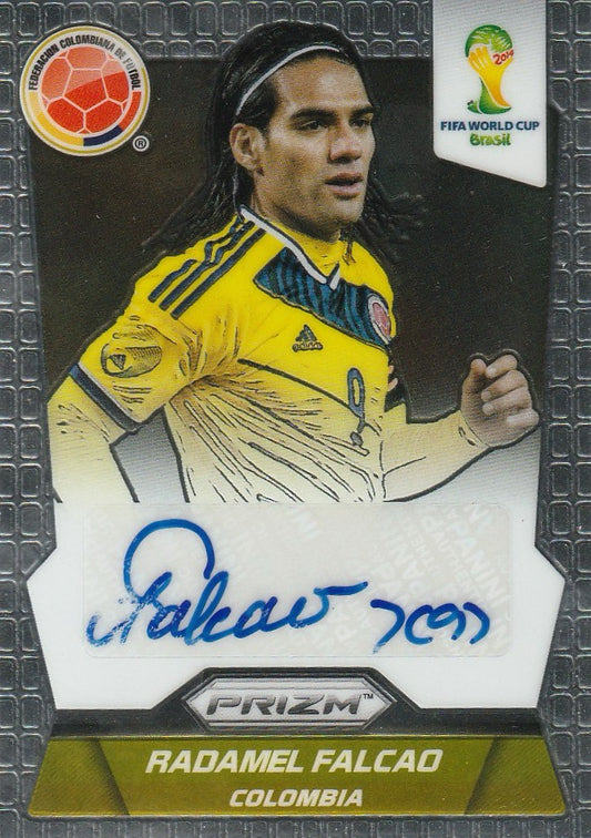 Radamel Falcao 2014 World Cup Prizm #S-FA Signature