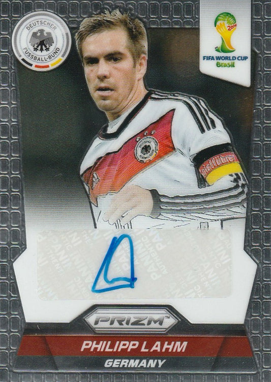 Philipp Lahm 2014 World Cup Prizm #S-PL Signature