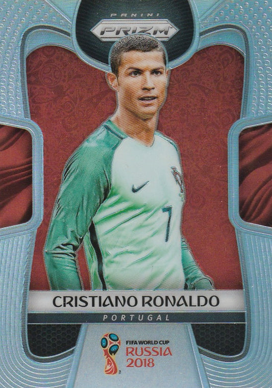 Cristiano Ronaldo 2018 World Cup Prizm #154 Silver Prizm