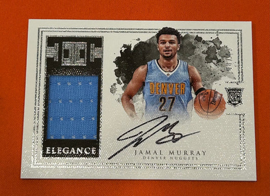 Jamal Murray 2016 Panini Impeccable #140 Elegance Rookie Patch Auto 8/49