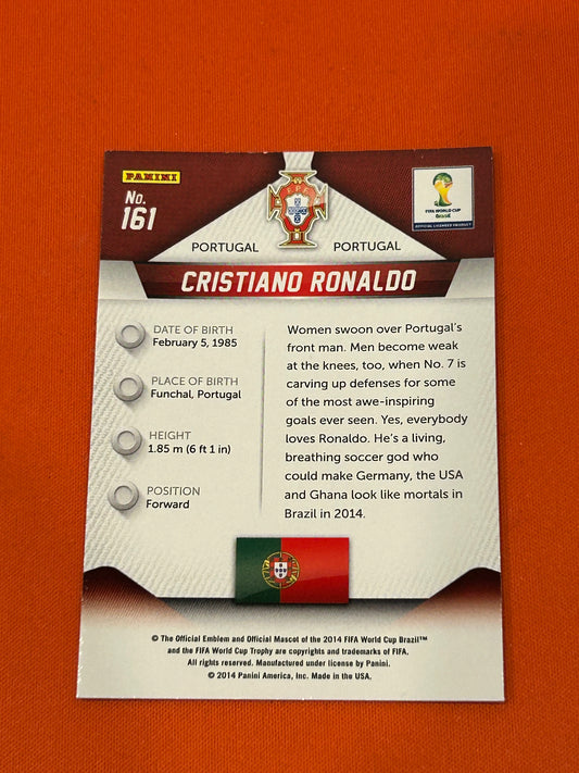 Cristiano Ronaldo 2014 Prizm World Cup #161