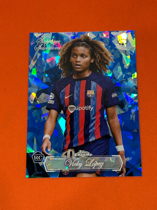 Vicky Lopez 2023 Topps Sapphire #SS-2 Sapphire Selections Rookie