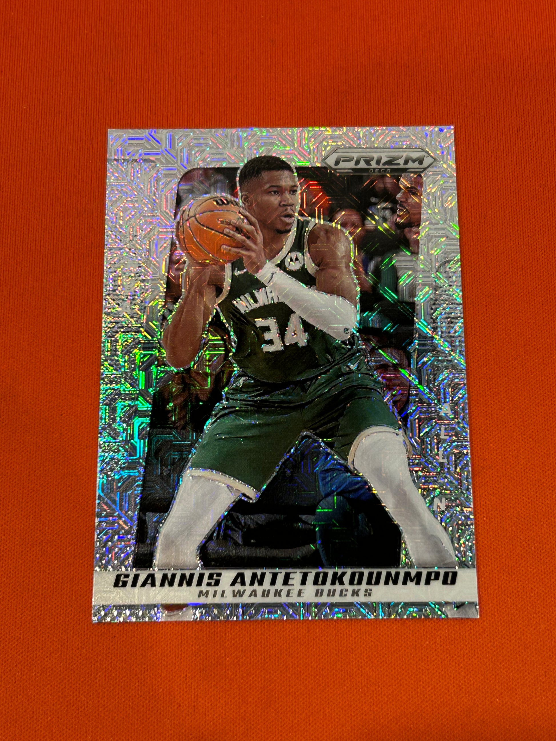 Giannis Antetokounmpo 2024 Prizm Deca #271 Mojo 3/25