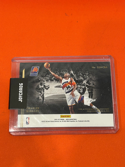 Charles Barkley 2021 Noir #SSH-CBA Spotlight Signatures 27/99